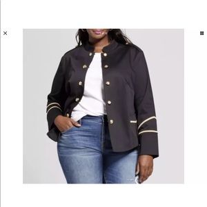Ava and Vic Plus Size 4X military jacket